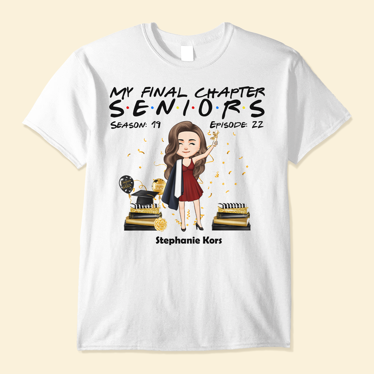 Senior 2022 - Personalized Shirt - Graduation, Congratulation  Gift For Son & Daughter, Granddaughter & Grandson, Friends 