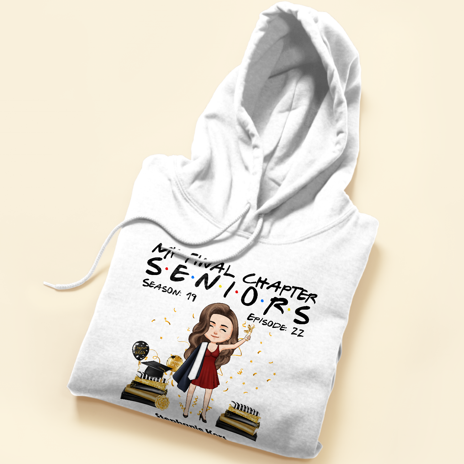 Senior 2022 - Personalized Shirt - Graduation, Congratulation  Gift For Son & Daughter, Granddaughter & Grandson, Friends 