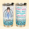 She Believed She Could - Personalized Tumbler Cup - Gift For Doctor &amp; Nurse - Cartoon Nurse