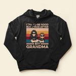 She-He-Tries-To-Be-Good-But-She-He-Takes-After-Her-Grandma-Family-Custom-Shirt-Gift-For-Grandma-Grandson-Granddaughter