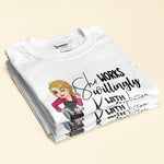 She Works Willingly With Her Hands - Personalized Shirt - Birthday Gift For Hairstylist