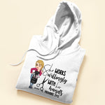 She Works Willingly With Her Hands - Personalized Shirt - Birthday Gift For Hairstylist