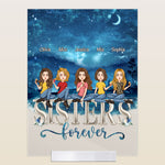Siblings Forever - Personalized Acrylic Plaque