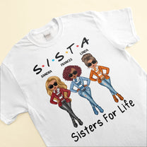 Sista - Personalized Shirts - Gifts For Black Girls