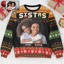 Sistas Christmas - Personalized Ugly Sweater