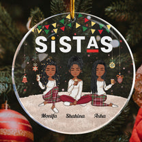 Sistas Forever - Personalized Friends Ornament
