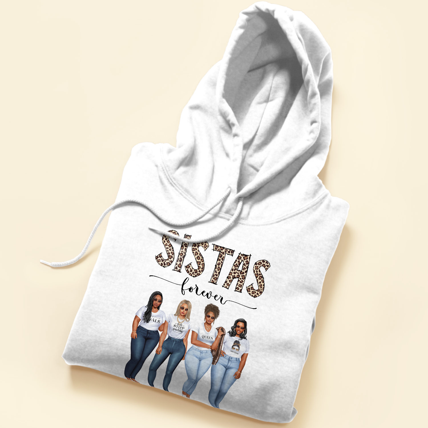Sistas Sistas Forever - Personalized Shirt - Birthday Gift For Sistas, Sisters, Besties