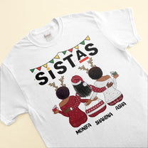 Sistas Soul Sisters - Personalized Shirt - Christmas Gift For Sister