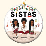 Sistas Forever - Personalized Friends Ornament