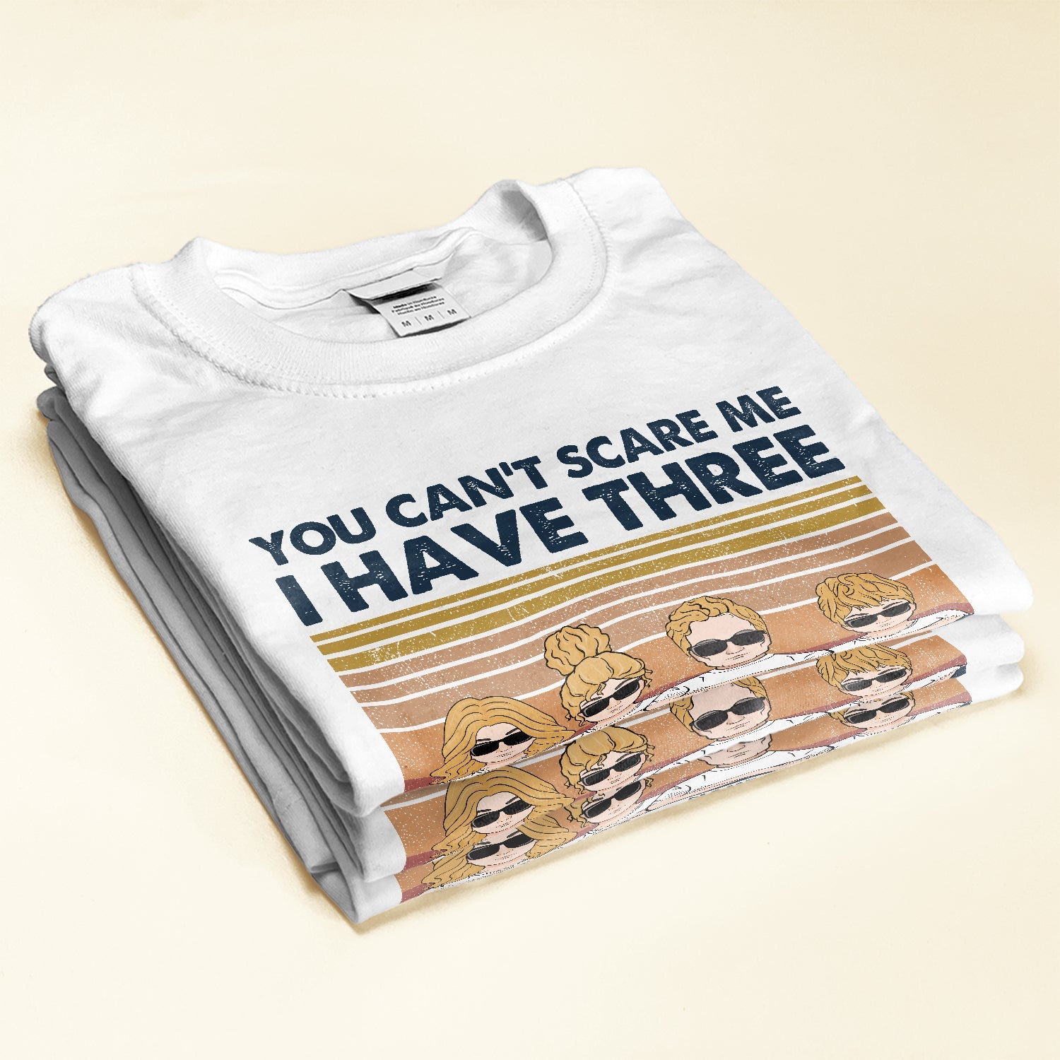 Sister Brother Funny - Personalized Shirt - Birthday Gift For Brother - You Can't Scare Me