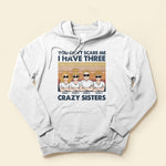 Sister Brother Funny - Personalized Shirt - Birthday Gift For Brother - You Can't Scare Me