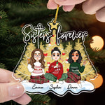 Sisters Are Forever - Personalized Acrylic Ornament