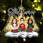 Sisters Are Forever - Personalized Acrylic Ornament