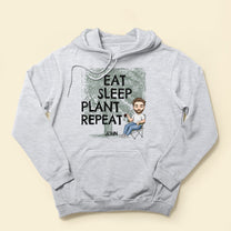 Eat Sleep Plant Repeat - Personalized Shirt