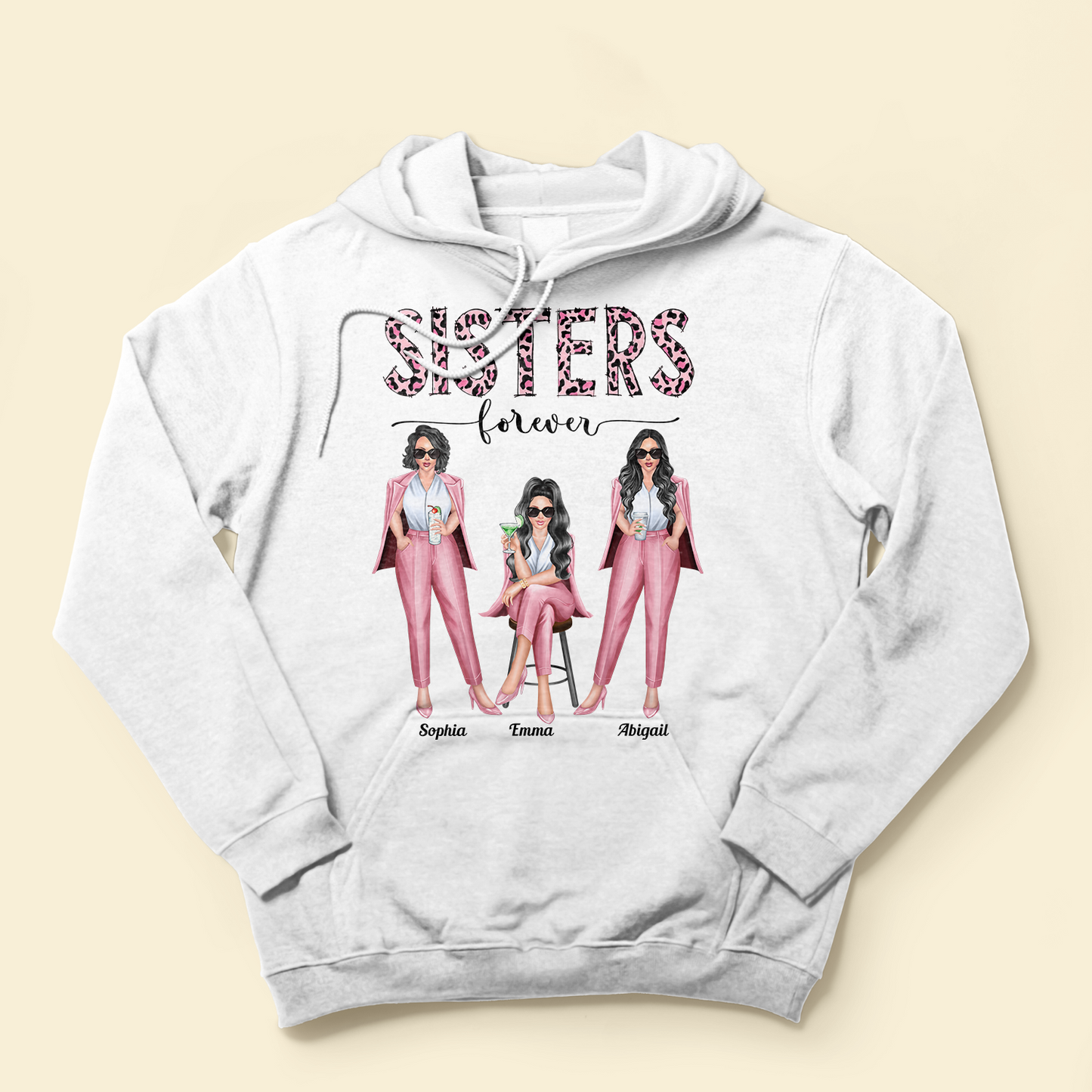 Sisters, Besties Forever - Personalized Shirt - Birthday Gift For Sistas, Sisters, Besties