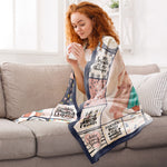 Sisters Forever Friendship Soul Sisters - Personalized Photo Blanket