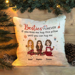 Sisters Forever Hug This Pillow - Personalized Pillow (Insert Included)