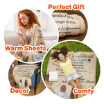 Sisters In Heart - Personalized Blanket - Birthday, Friendship Day Gift For Besties, Friends, Soul Sisters, Girl