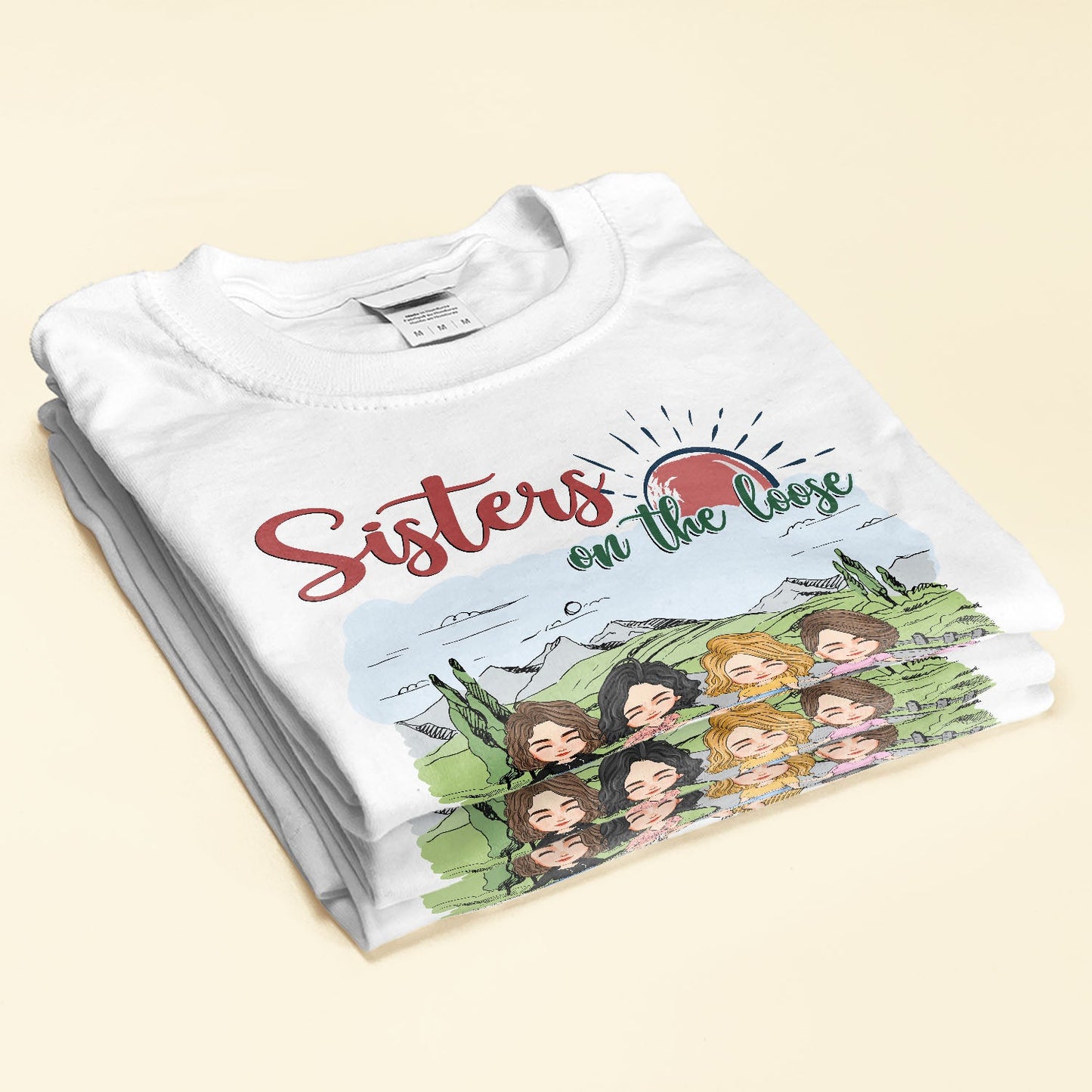 Sisters On The Loose - Personalized Shirt