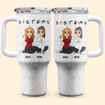 Sisters - Version 3 - Personalized 40oz Tumbler With Straw