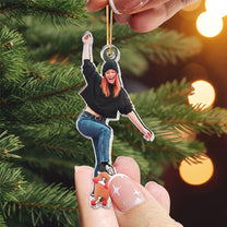 Skateboarding Is My Life - Personalized Acrylic Photo Ornament