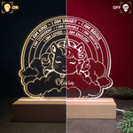 Smart Kind Brave Unicorn - Personalized LED Light