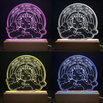 Smart Kind Brave Unicorn - Personalized LED Light