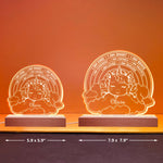 Smart Kind Brave Unicorn - Personalized LED Light
