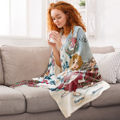 Snuggle This Cozy Blanket - Personalized Blanket - Christmas, New Year Gift For Mom, Mother, Mama