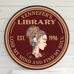 So Many Books So Little Time - Personalized Wood Sign - Birthday Gift For Book Loversc