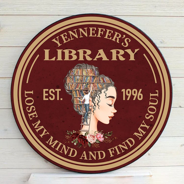 So Many Books So Little Time - Personalized Wood Sign - Birthday Gift For Book Loversc