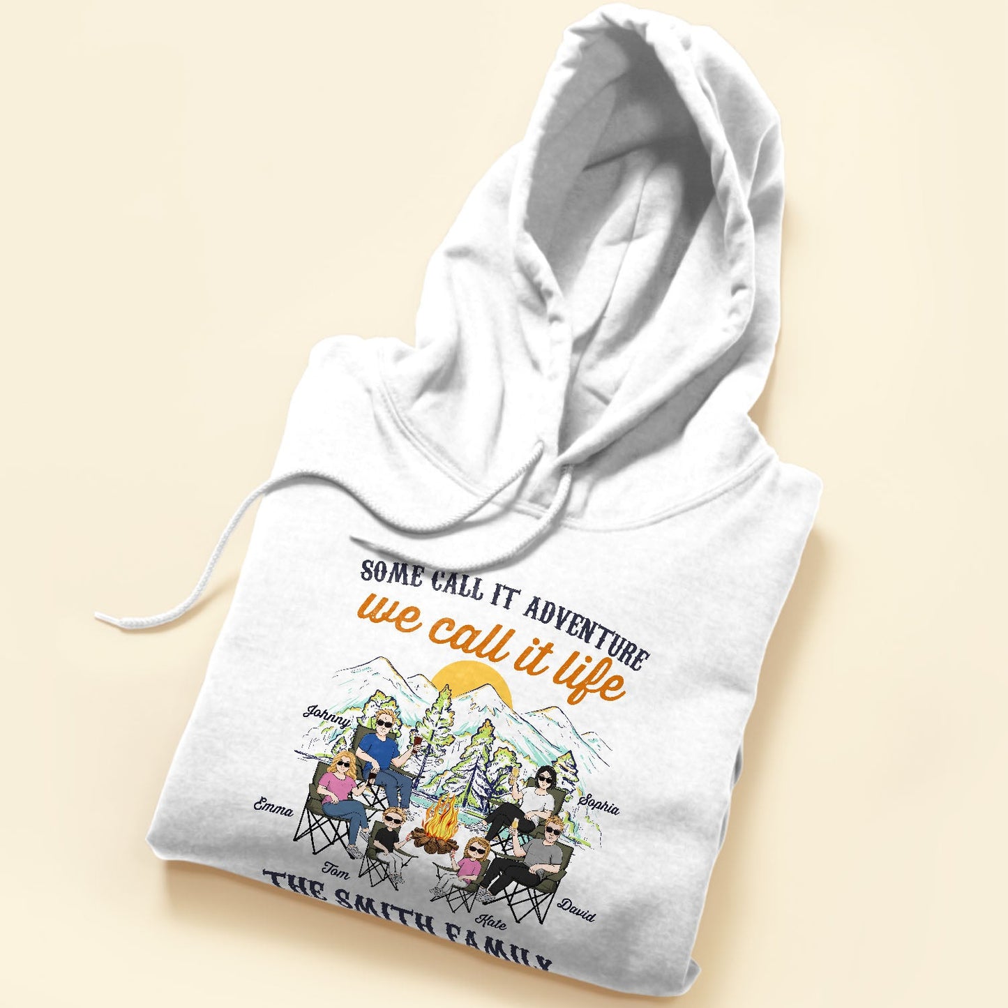 Some Call It Adventure We Call It Life - Personalized Shirt - Anniversary, Birthday Gift For Camper ,Family Camping Trip