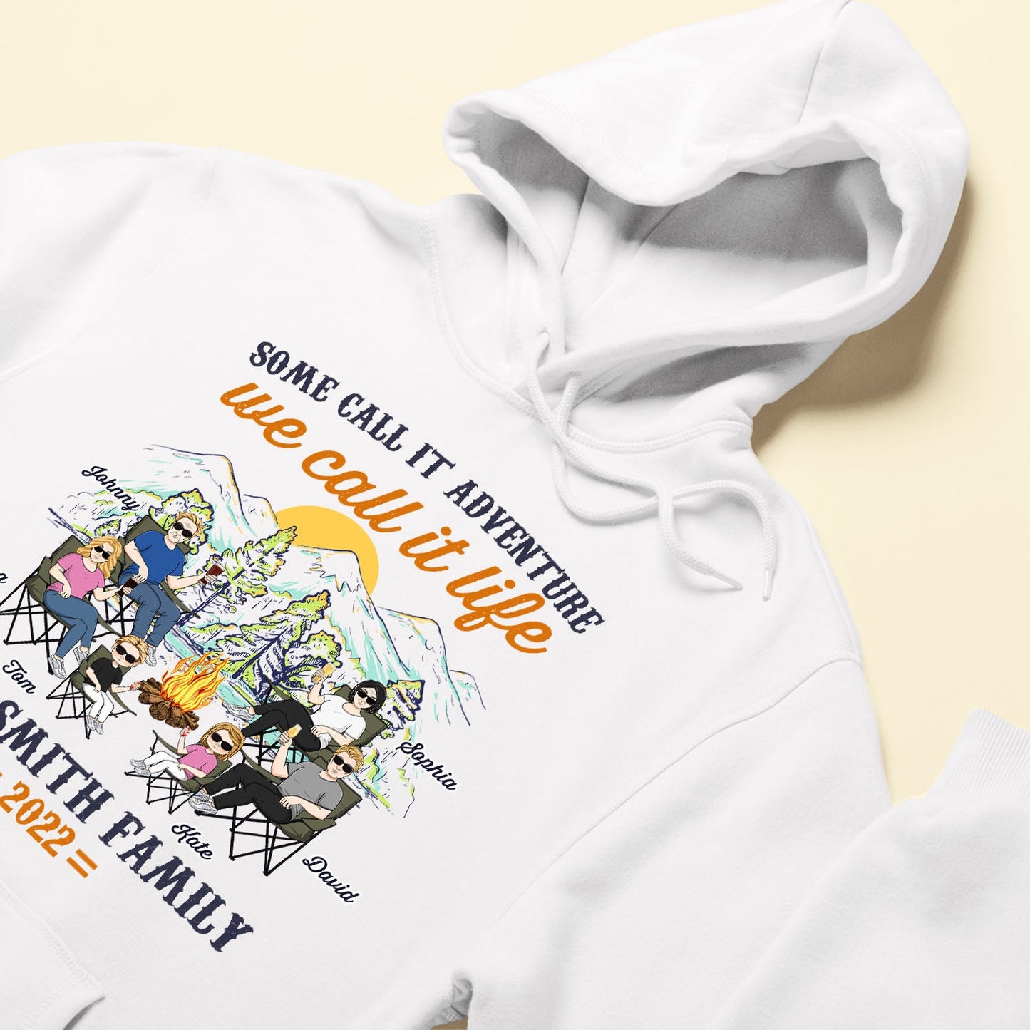 Some Call It Adventure We Call It Life - Personalized Shirt - Anniversary, Birthday Gift For Camper ,Family Camping Trip