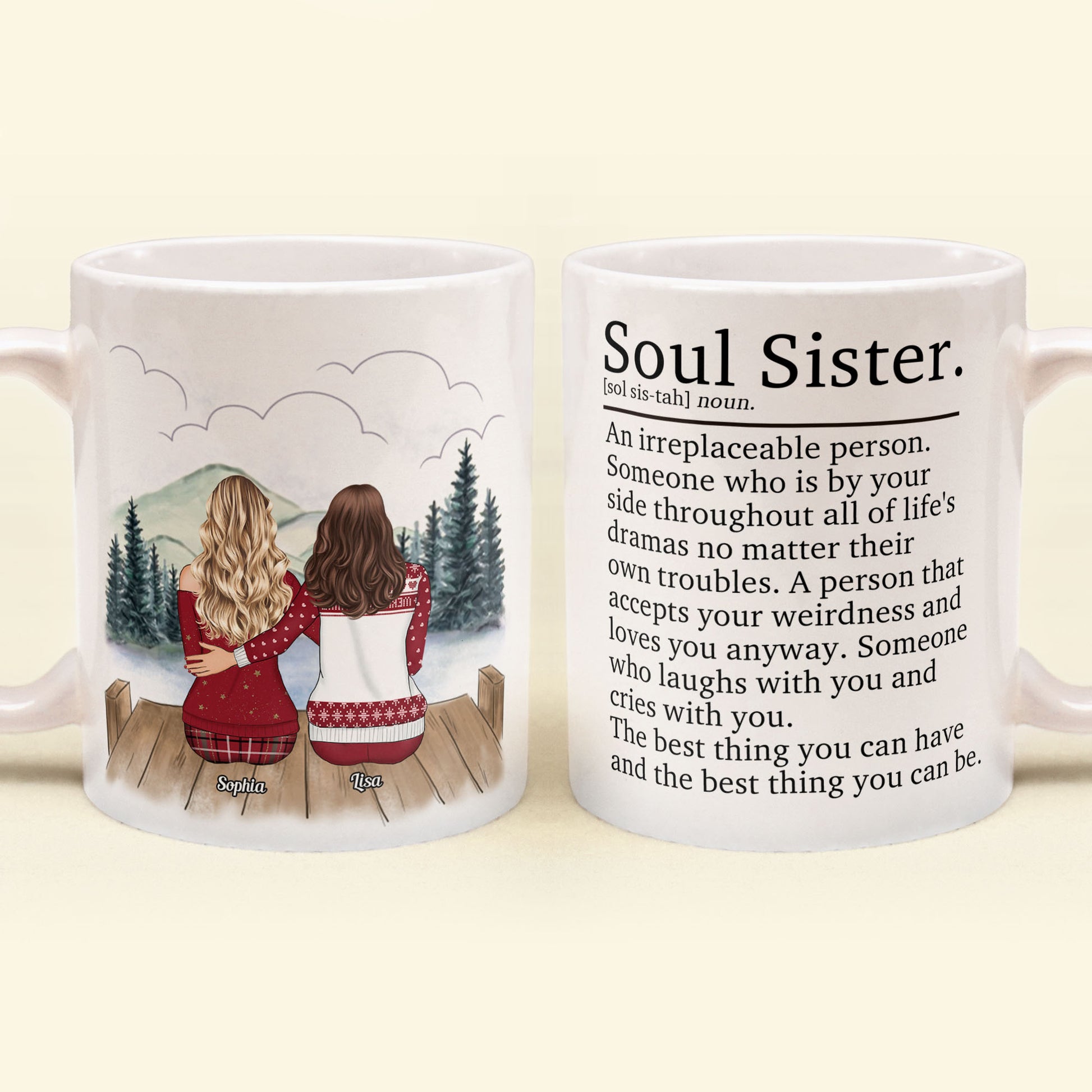 Friend Gifts for Women Best Friend Bestie BFF Soul Sister
