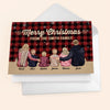 Spending Time Together Is The Best Ever Present - Personalized Folded Card - Christmas Gift For Family, Friends, Love Ones