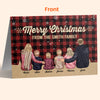 Spending Time Together Is The Best Ever Present - Personalized Folded Card - Christmas Gift For Family, Friends, Love Ones