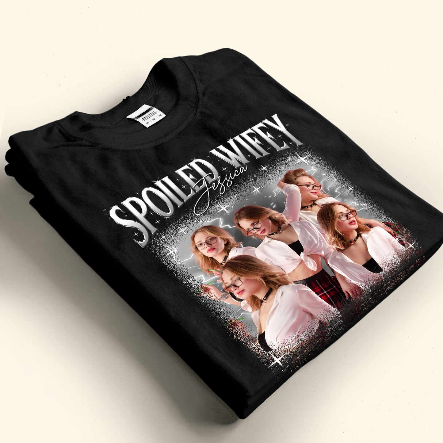 Spoiled Wife - Personalized Photo Shirt