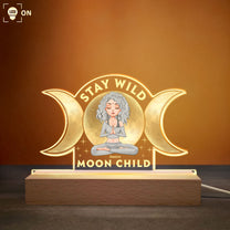 Stay Wild Moon Child - Personalized LED Light