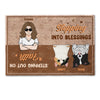 Stepping Into Blessings - Personalized Doormat