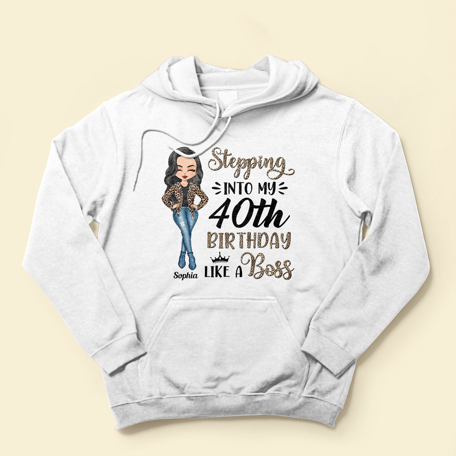 Stepping Into My 30Th, 40Th,50Th Birthday - Personalized Shirt - BirthdayGift For Girl, Woman,Queen