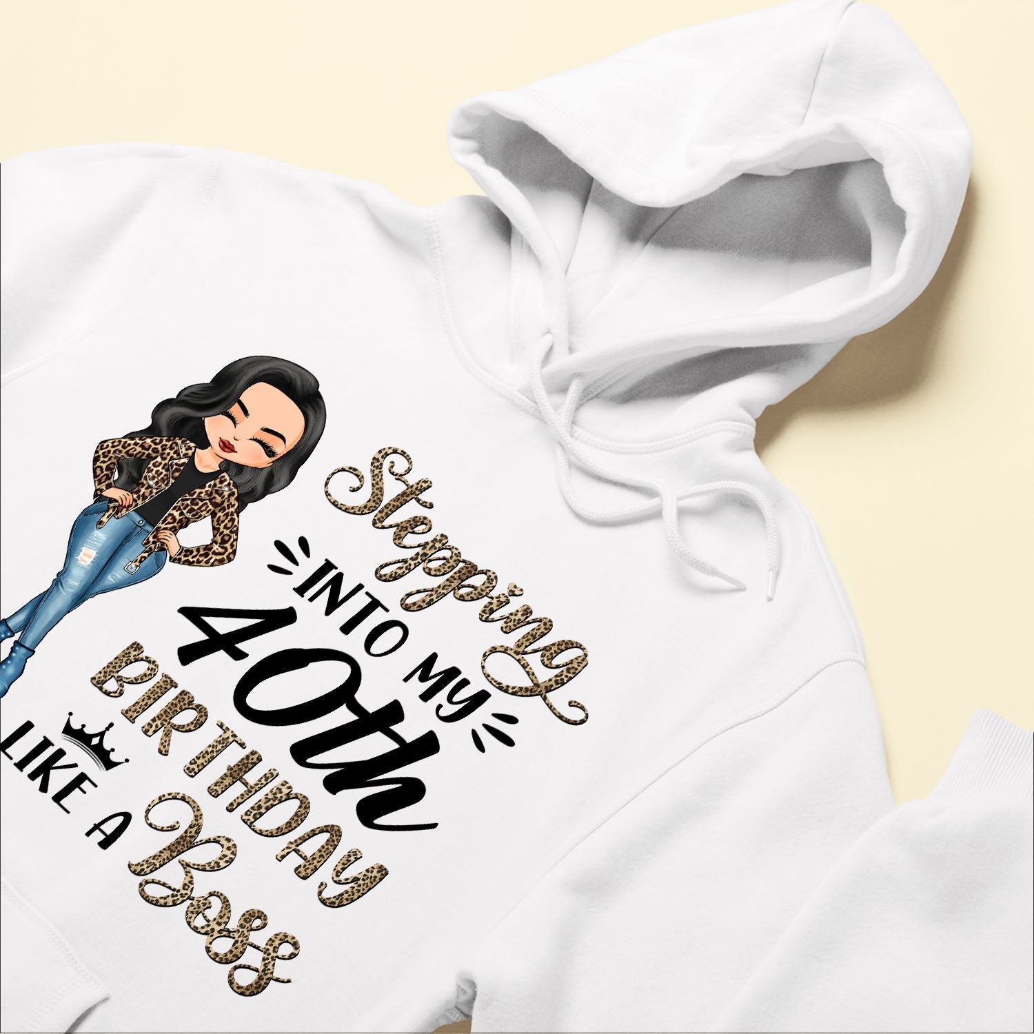 Stepping Into My 30Th, 40Th,50Th Birthday - Personalized Shirt - BirthdayGift For Girl, Woman,Queen