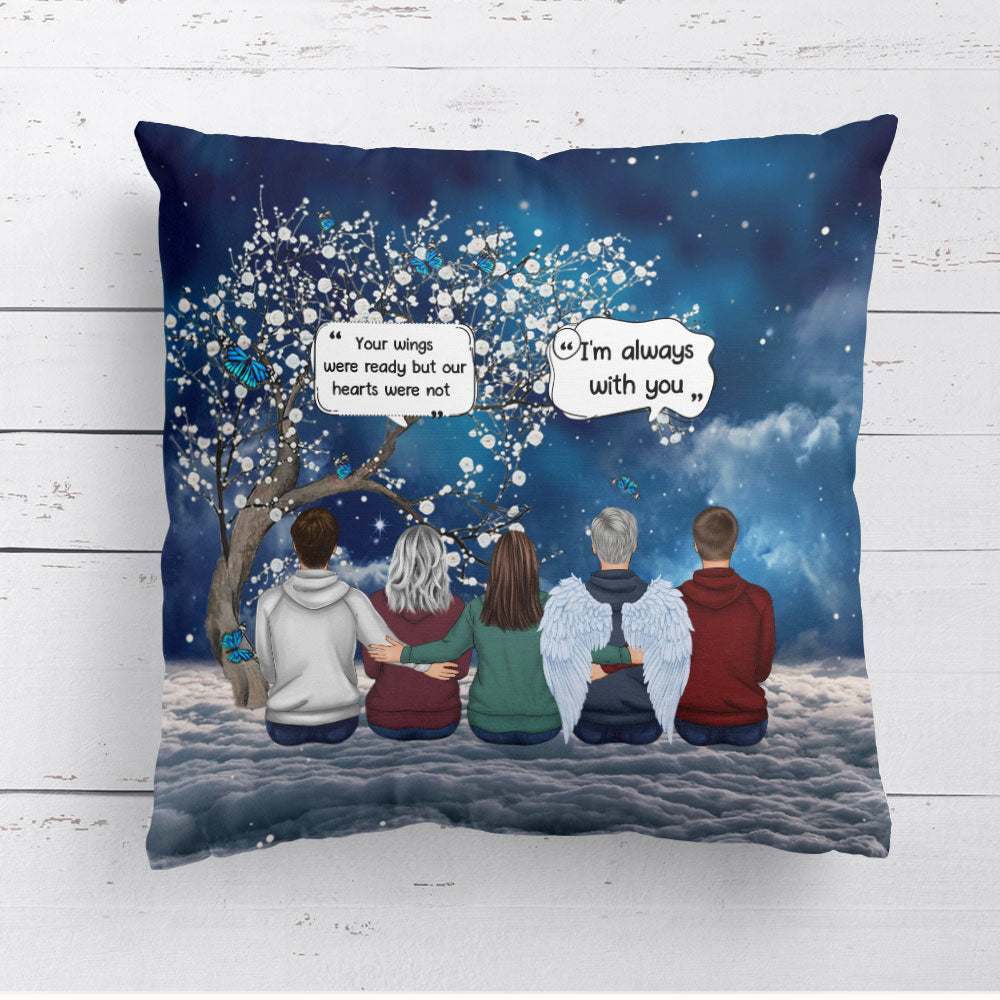 Still Miss Me? - Personalized Pillow - Memorial, Loving Gift For Family With Loss Ones, Siblings, Parents, Children, Grandkids