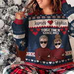 Still Together Since - Personalized Ugly Sweater
