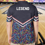 Strike Bowling Polo Shirt - Custom Polo Shirt