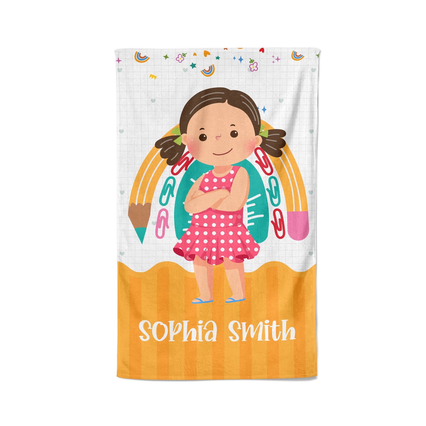 Summer Kid - Personalized Beach Towel