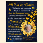 Sunflower Memorial - Personalized Photo Blanket