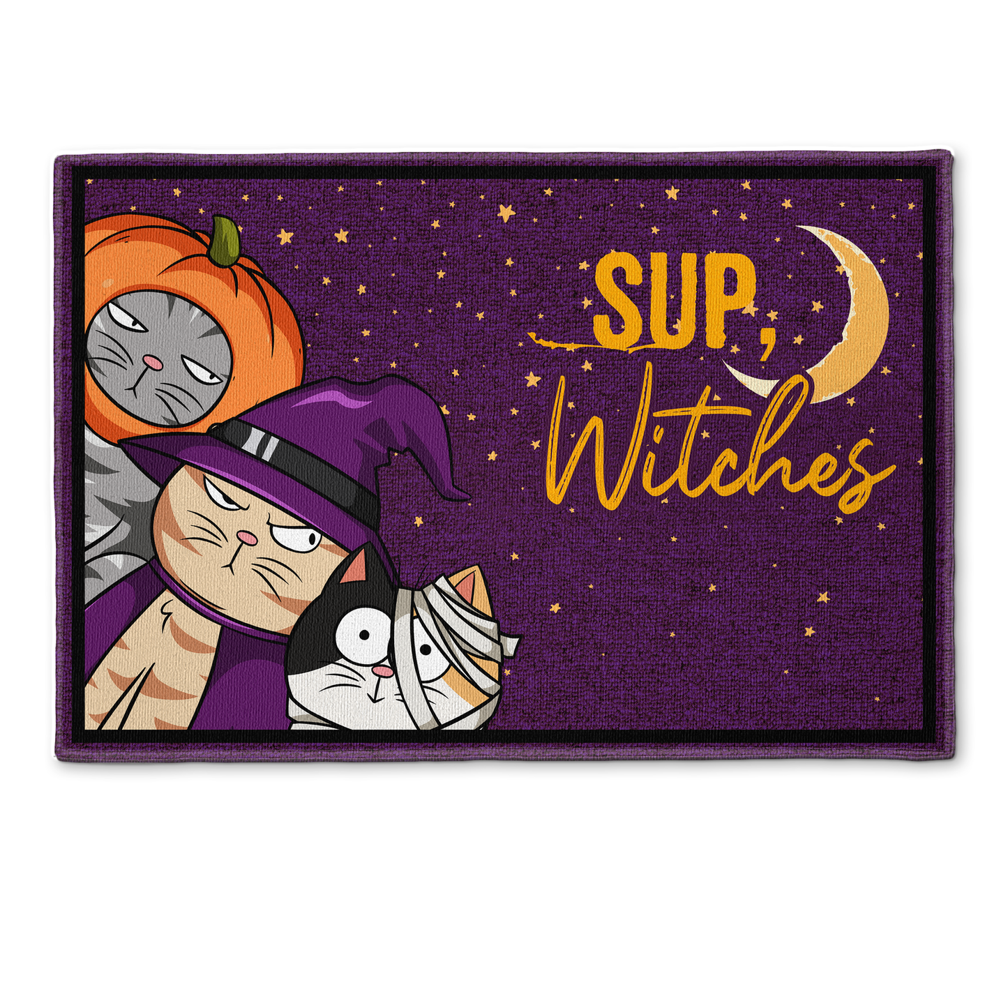 Sup Witches Pet Version - Personalized Doormat