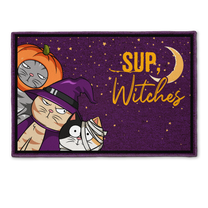 Sup Witches Pet Version - Personalized Doormat