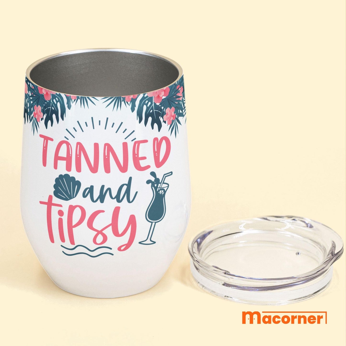 Tanned-And-Tipsy-Personalized-Wine-Tumbler-Gift-For-Beach-Goers