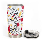 Teach Love Inspire  - Personalized Tumbler Cup - Birthday Gift For Teachers 